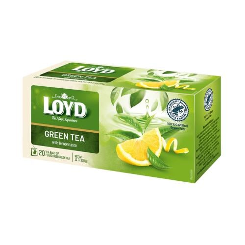 لويد شاي أخضر بالليمون أظرف مغلفة 20*1.5جرام
