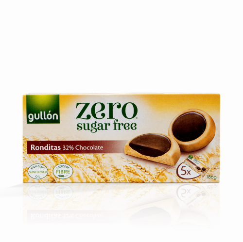 بسكويت دايت راونديت شوكلاته بدون سكر مضاف 186 جرام