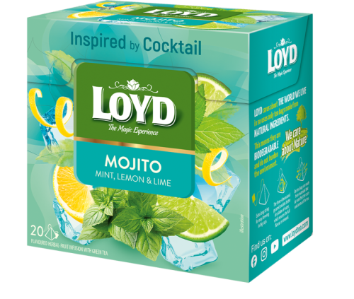 لويد مشروب أعشاب الموهيتو بنكهة بالنعناع والليمون 1.7x20  جرام