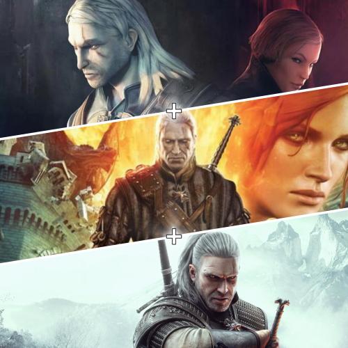 ثلاثية ذا وتشر + الأضافات | the witcher 1,2,3 + DL...