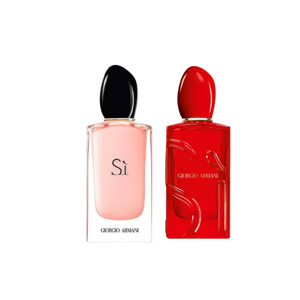 مجموعة عطور جورجيو أرماني سي باشن رد مسك مع سي فيوري – 2 × 100 مل