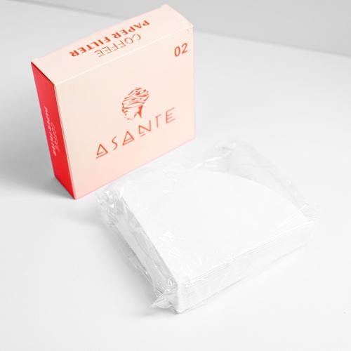 فلاتر v60 من محمصة اسانتي مقاس 02 (100 حبة)