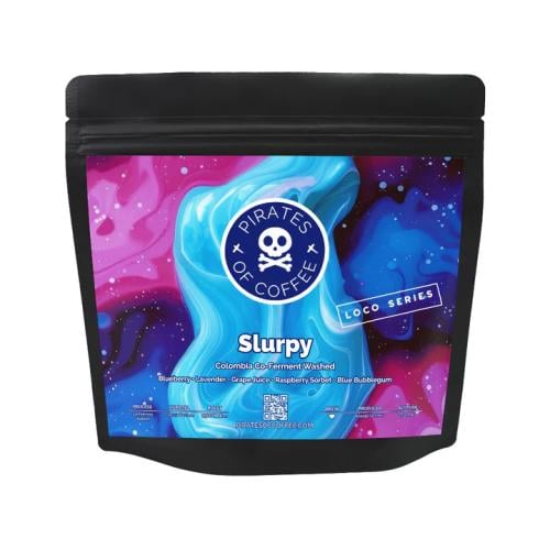 قهوة القراصنة SLURPY كولومبيا مغسولة مع تخمير