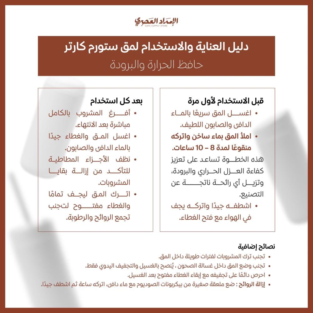 اكواب حافظه حرارة مق ستورم كارتر 16 اونص رمادي الغامق SLATE GRAY