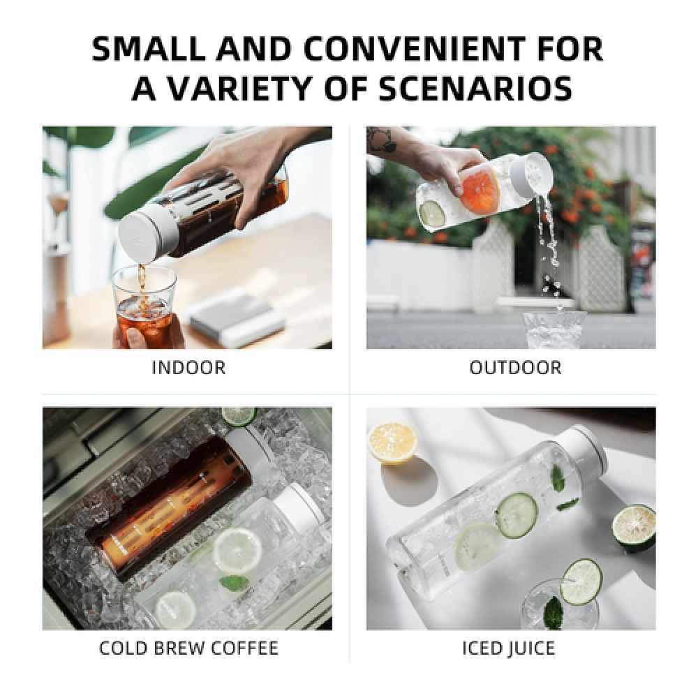 صانع كولد برو MHW-3BOMBER سعة 600 مل - أبيض