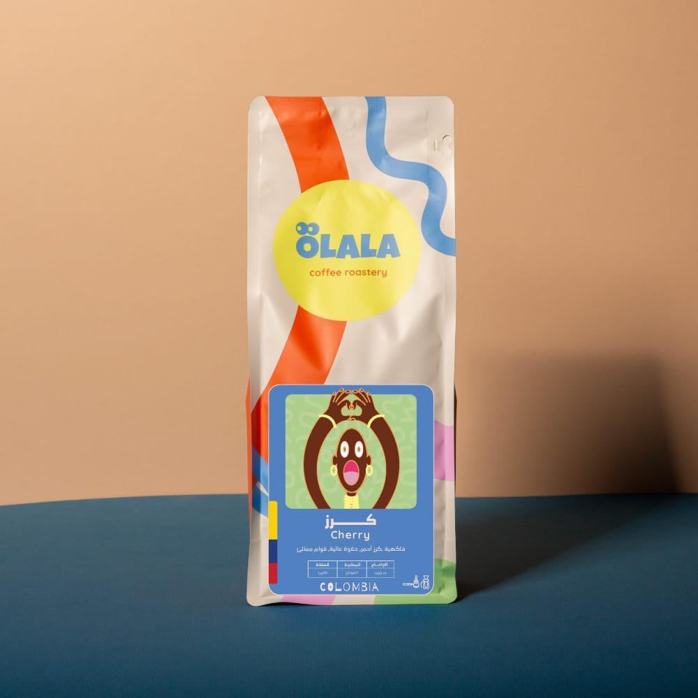 1 كيلو قهوة اولالا كرز كولومبيا انفيوجن (فاخرة)
