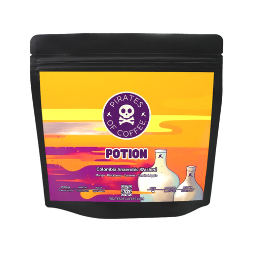 قهوة القراصنة POTION كولومبيا لاهوائي مغسولة فلتر