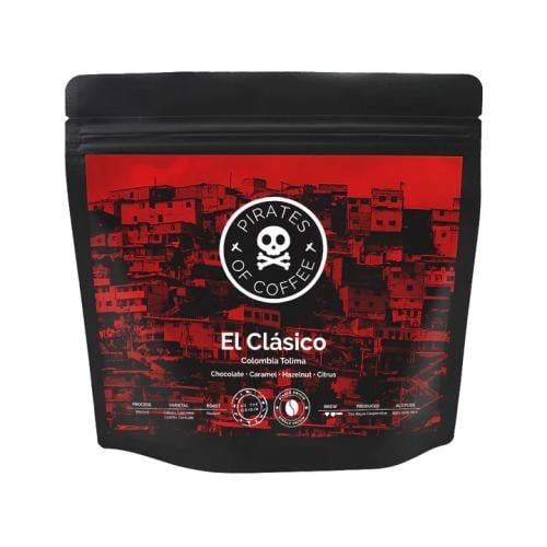 قهوة القراصنة EL CLÁSICO كولومبيا مغسولة