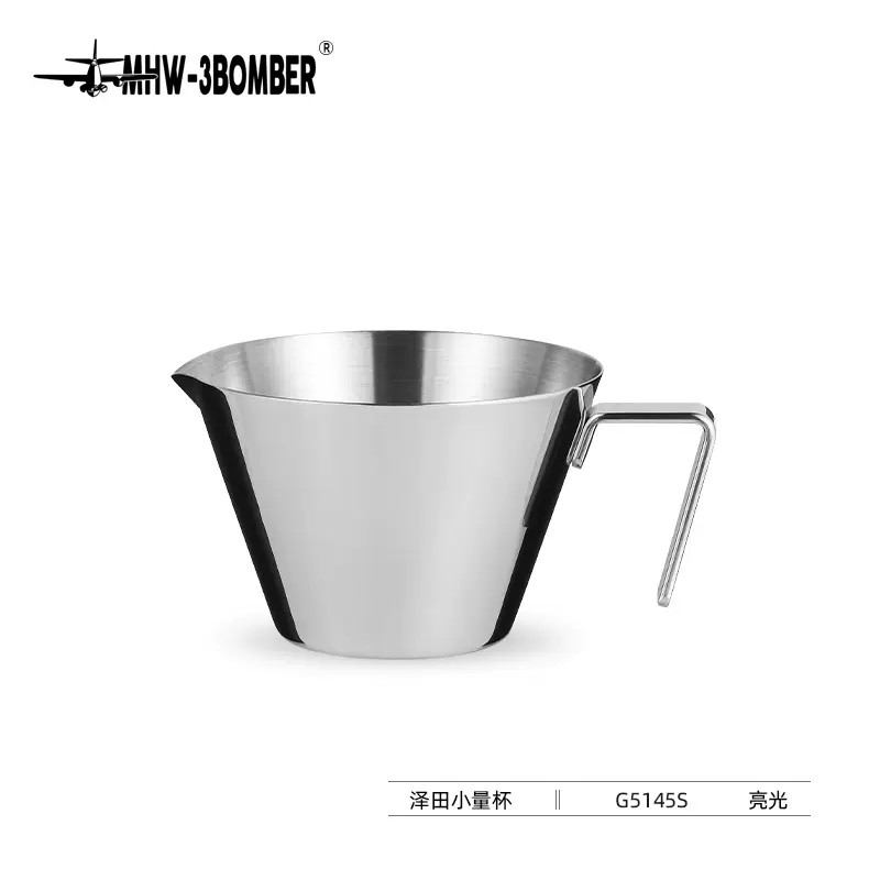 Mhw-3bomber Stainless Steel Measuring Cup Coffee Measure Jug