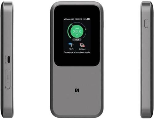 راوتر متنقل ZTEMU5120 5G بطارية 10k فايف جي مستعمل...