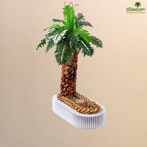 نخلة - صينية بيضاوي