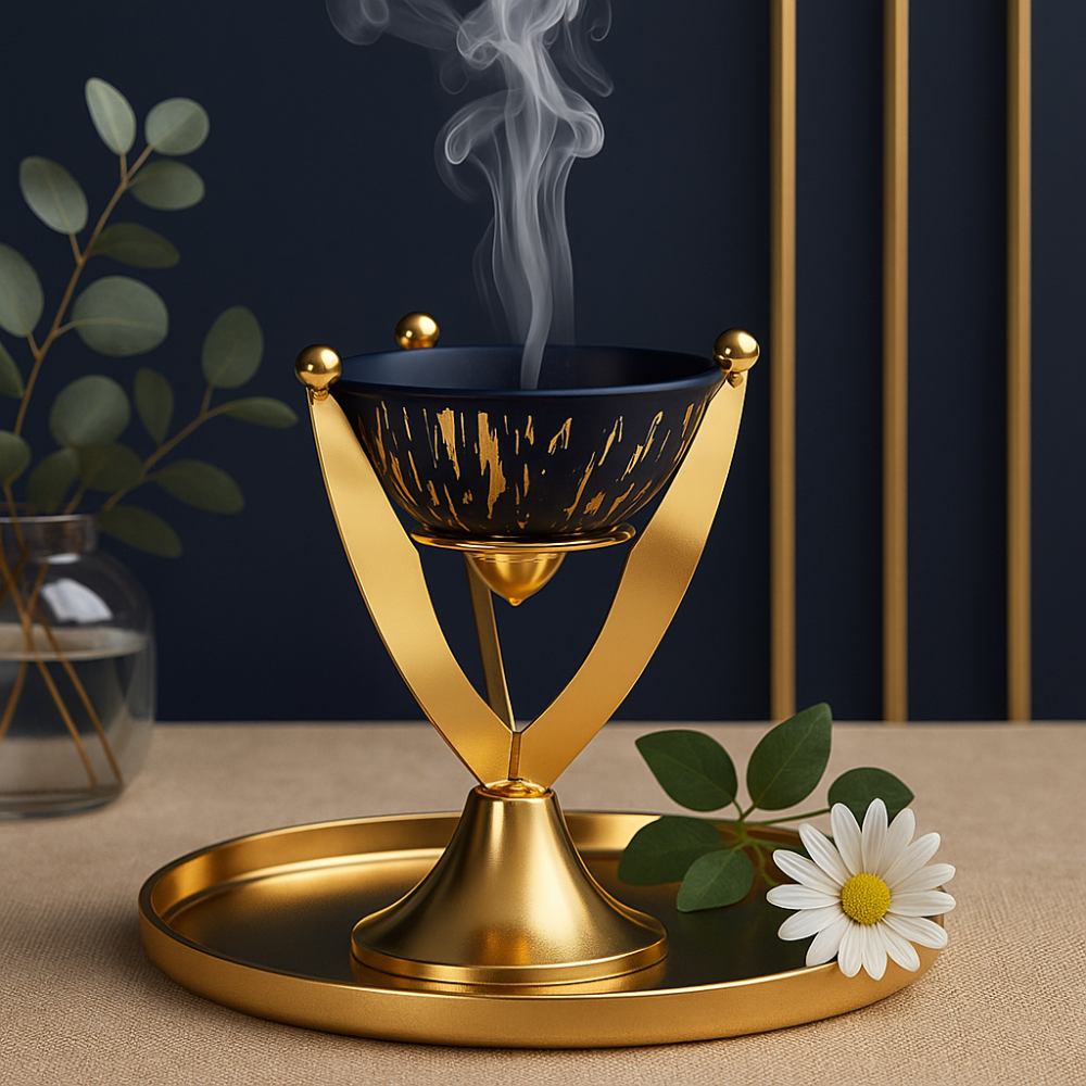 Luxurious incense burners