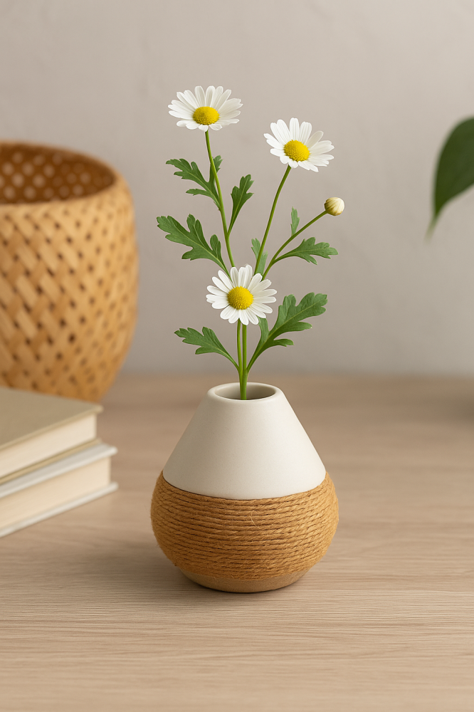 artificial flower vase