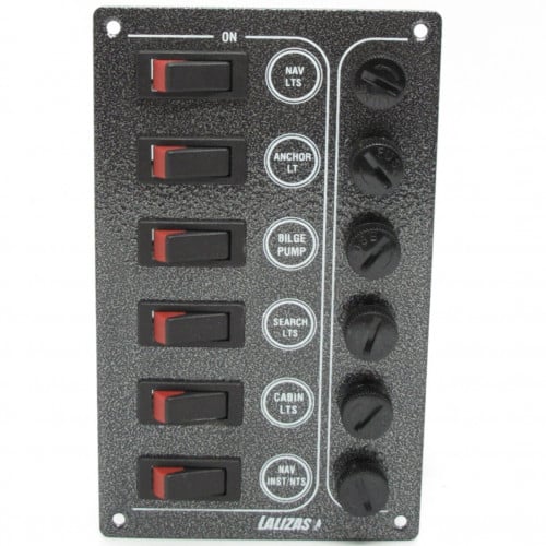 لوحة مفاتيح عدد 6 شركة LALIZAS موديل SP6 مقاس الطول 16.5سم x العرض 10سم