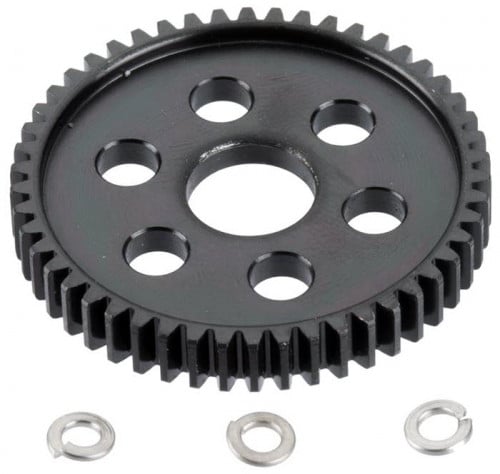Robinson Racing Hard Black 50T Steel Spur for RC 7950 Made in USA