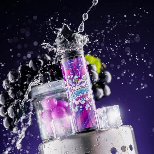 نكهة فيب جامي عنب بارد الشهيرة Gummy Grape Vape ICE