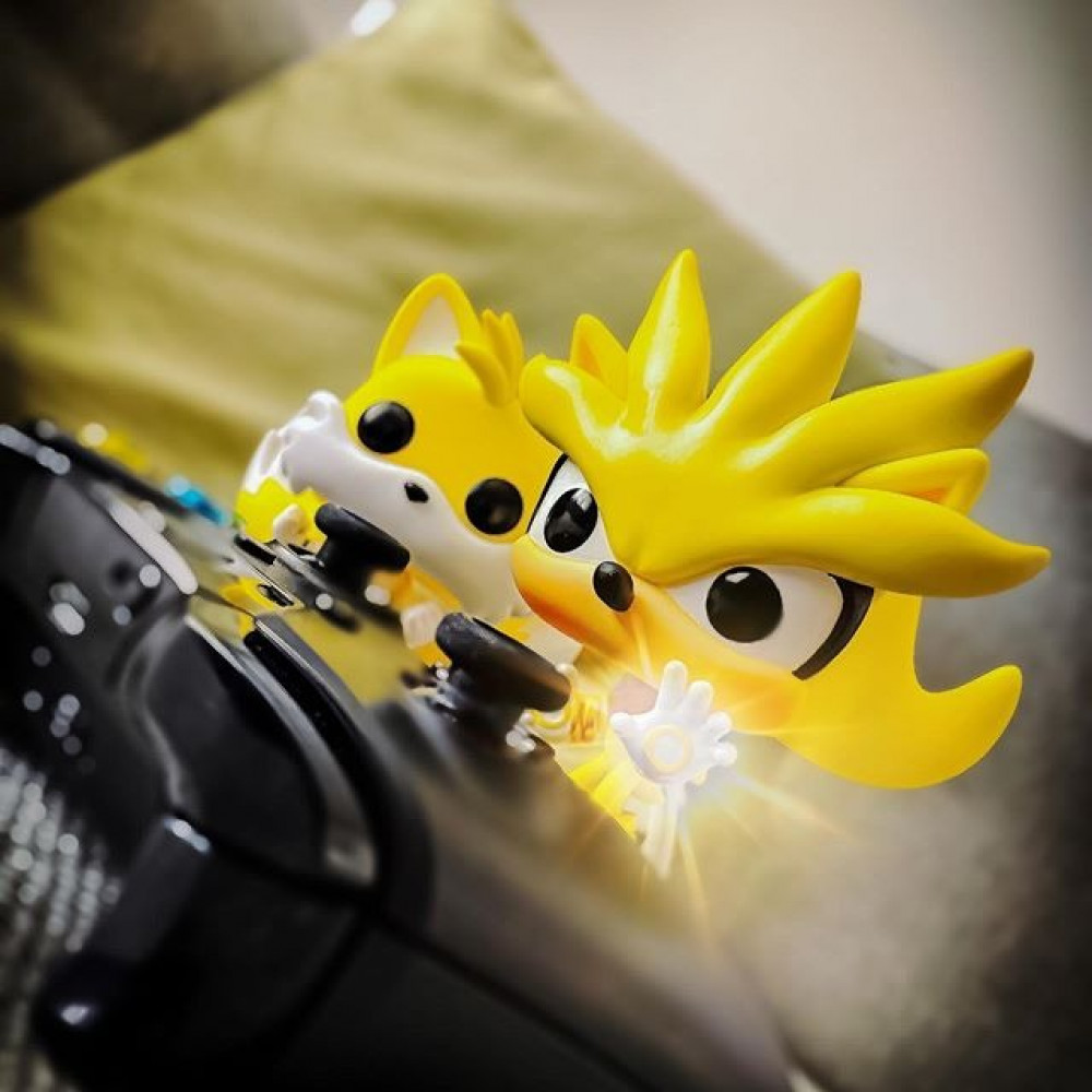 Funko Pop! GamesSonic The Hedgehog Super Silver & Super Tails 2