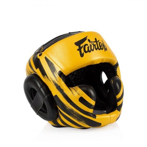 FAIRTEX - DIAGONAL VISION SPARRING HEADGUARD/LACE UP (HG16M2)