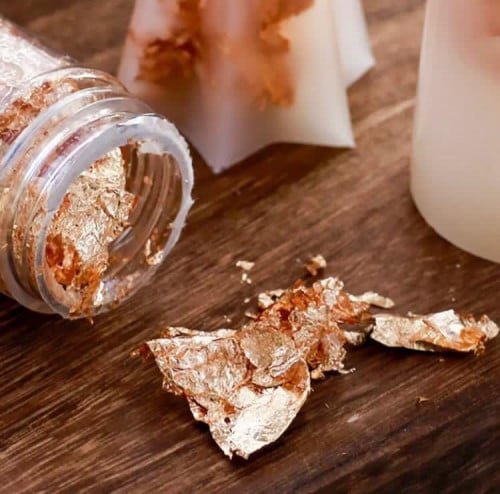 ورق ذهب وفضه للاعمال الفنيه