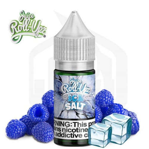 نكهة سولت رول ابز توت أزرق بارد Roll Upz Blue Raspberry ICE Salt