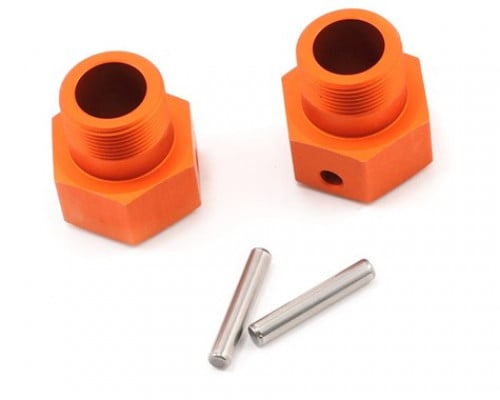 HPI 24x27mm Wheel Hex Hub (Orange) Baja 5B for RC 87495