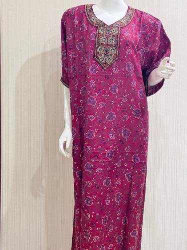 جلابيه كشميري نص كم