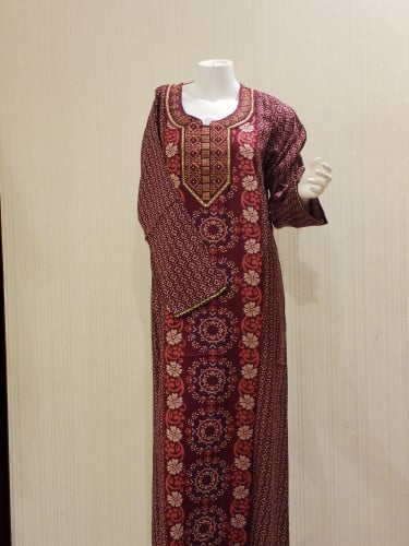 جلابيه  كشميري كم طويل