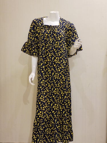 قميص حرير بكشكش  بالاسفل والاكمام