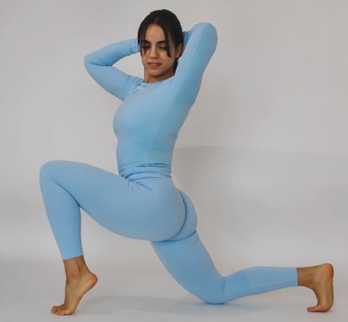 Leggings summer baby blue