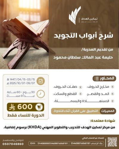 شرح أبواب التجويد