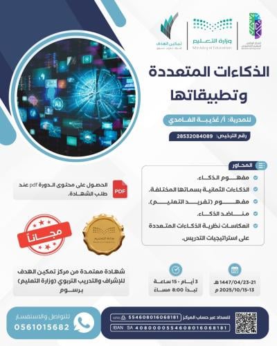 الذكاءات المتعددة وتطبيقاتها