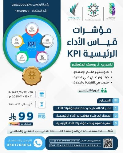 مؤشرات قياس الأداء الرئيسية KPI
