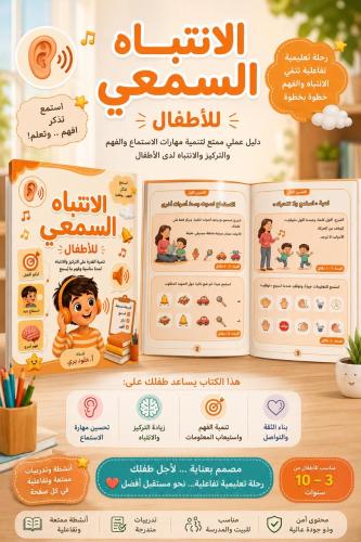 الانتباه السمعي للأطفال