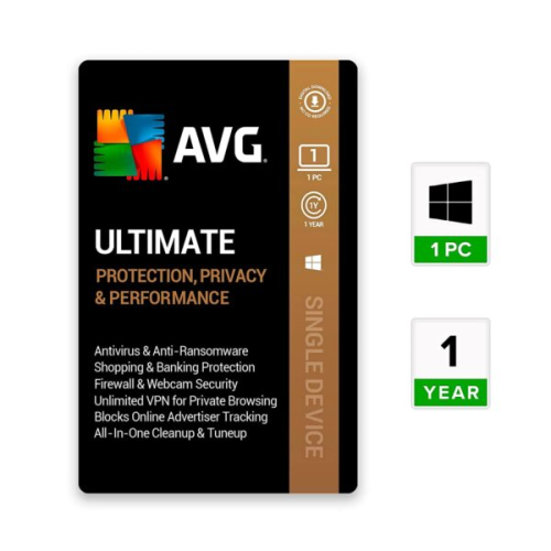 كود رقمي | AVG Ultimate Multi-Device (1 جهاز / 1 س...