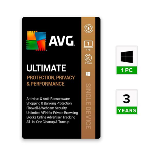 كود رقمي | AVG Ultimate Multi-Device (1 جهاز / 3 س...