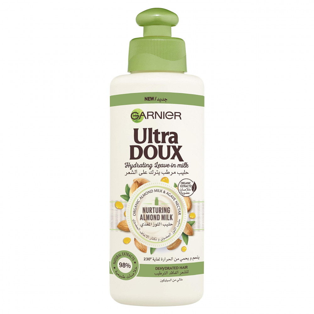 غارنييه ألترا دوكس كريم شعر مغذي بحليب اللوز المغذي200ml