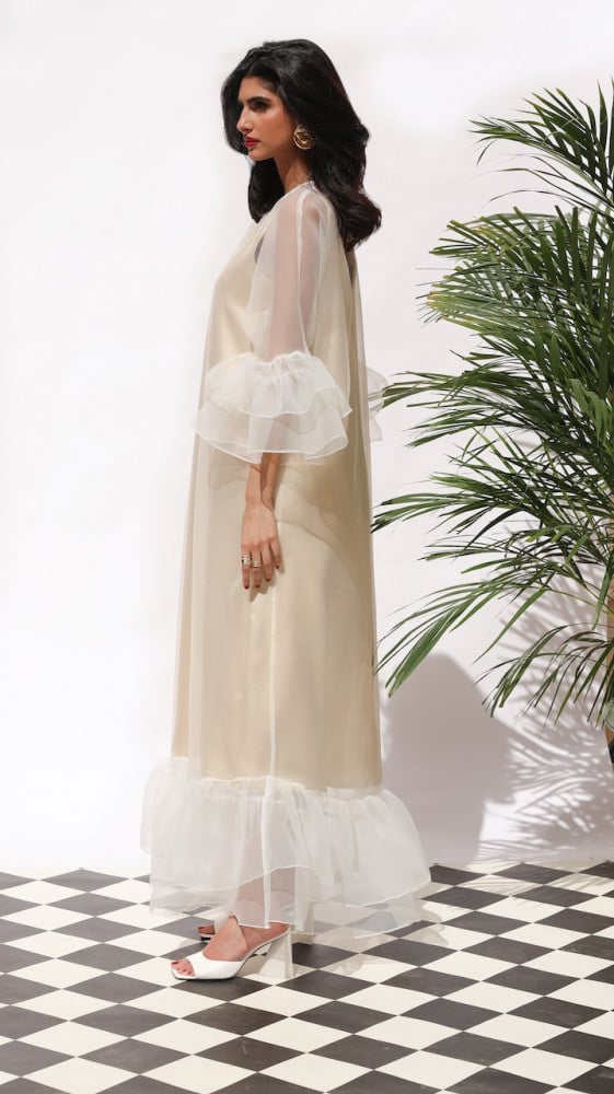 Ballet dress and pearl mesh - BSHAYER ALQUNAIBET