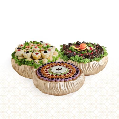 بكج تايني تشيز كيك + معجنات منتوعة + ورق عنب - 3 ص...