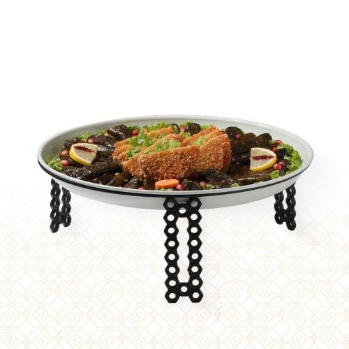 صينية موالح ( 30 قطعة ورق عنب مع 9 قطعة جيب التاجر...