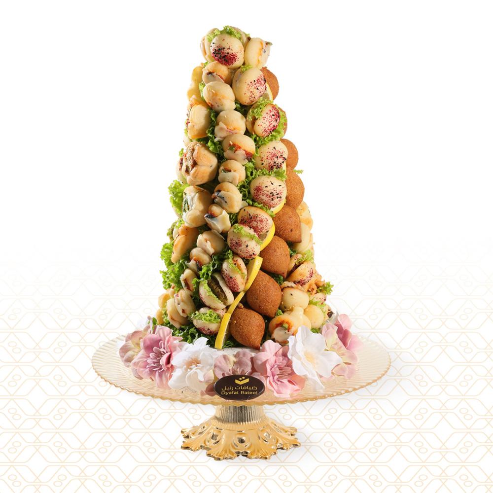 Classic Pastry Pyramid – 67 Pieces