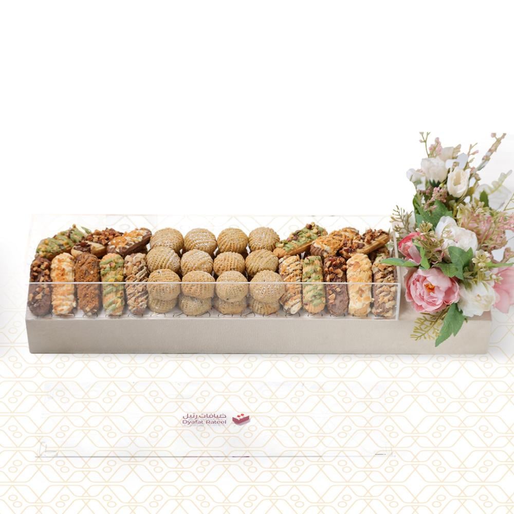 صينية مستطيلة معمول 400 جم بيتي فور 330جم