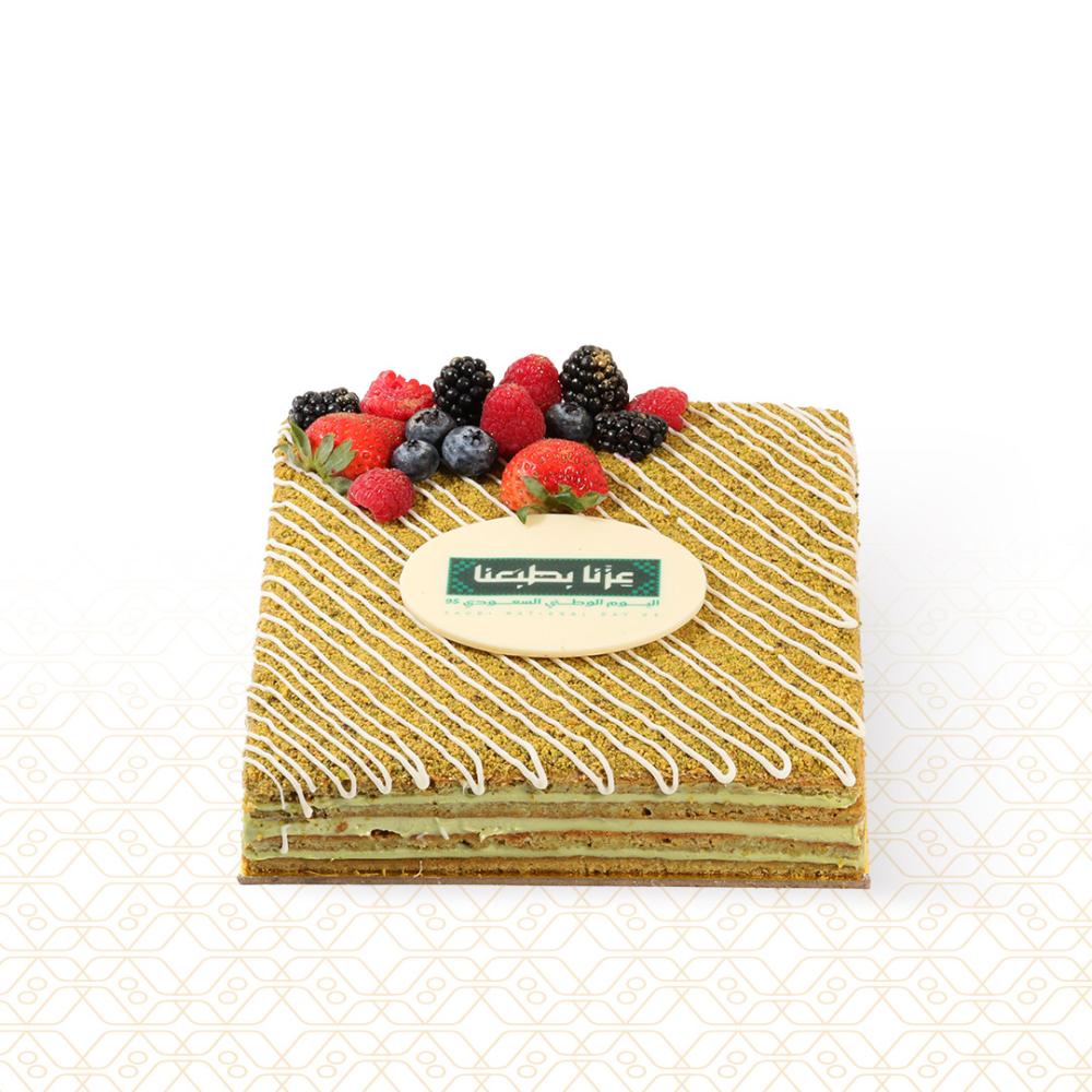 Pistachio Honey Cake – National Day Special