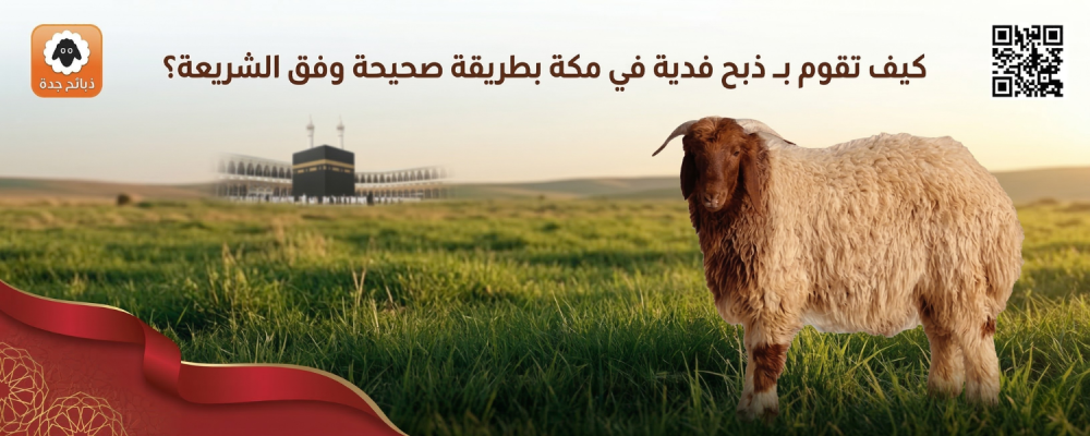ذبح فدية في مكة