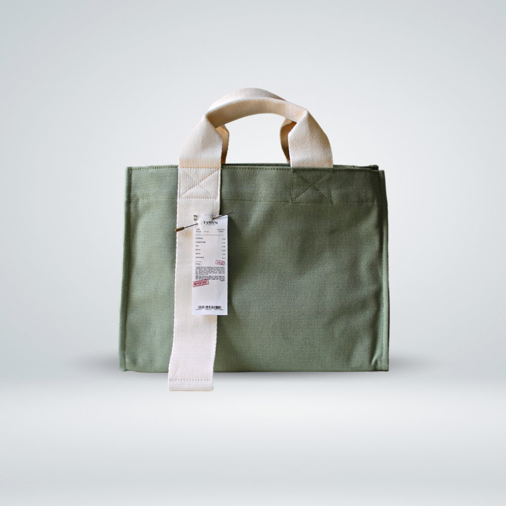 Journal Tote Bag | Matcha