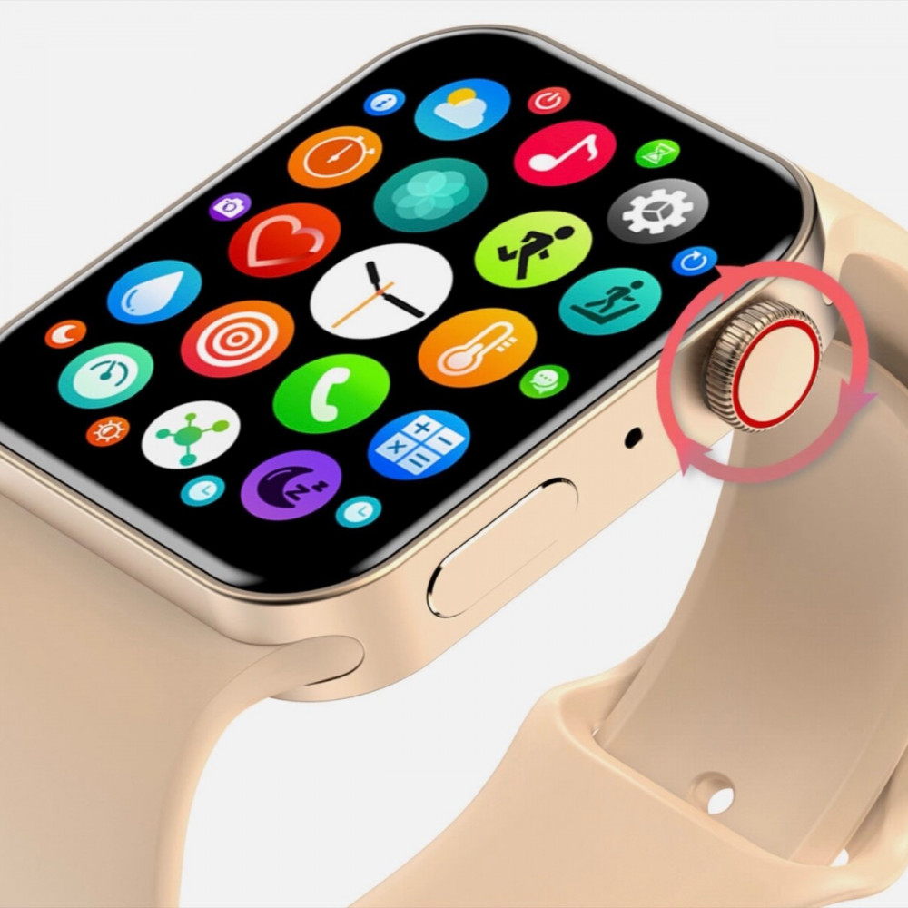 IWO 7 smart watch supports calls and works on all mobiles - New Idea Store