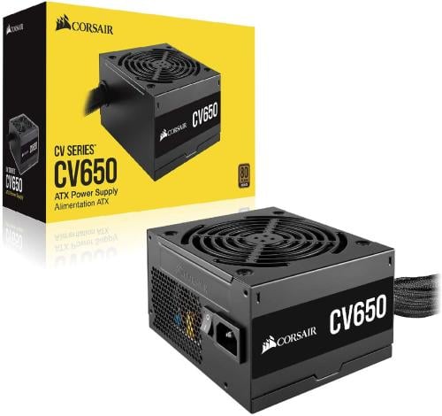 باور سبلاي Corsair CV650 80+