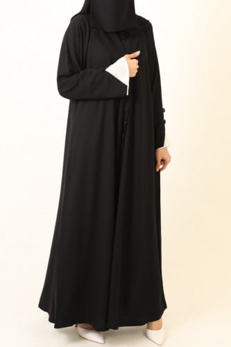 عباية رسمية - قماش كريب سعودي(02)