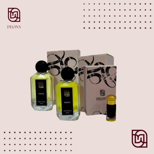 بكج عبارة عن ( عطر ماديرا + عطر ماتلدا + دهن عود س...