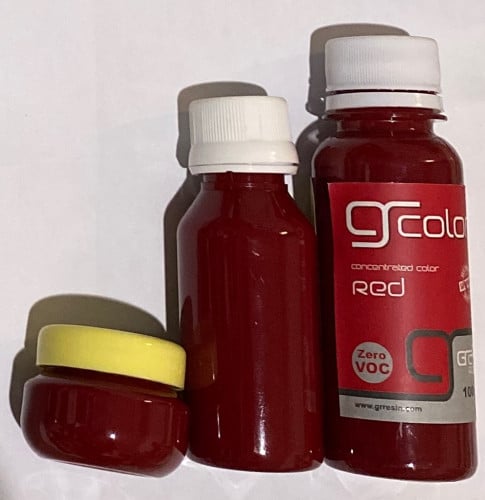 لون غرافيتي أحمر سائل