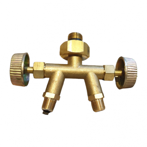 اسے دو آؤٹ لیٹس سے جوڑیں۔